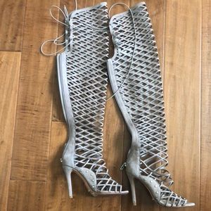 Schutz
Karlita OTK Caged Stiletto Sandal